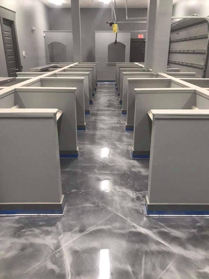 Interior Epoxy Floor Finish